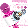 Girls Metallic Sing-Along Karaoke Speaker Microphone with Detachable Wings (Only Ground Shipping)