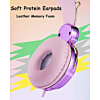 POM POM Kids Wired Headphones with Microphone (PURPLE) (Only Ground Shipping)