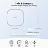 Esoulk QI Wireless Charger (5ft) (15W) (WHITE) (Only Ground Shipping)