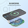 Esoulk QI Wireless Charger (5ft) (15W) (WHITE) (Only Ground Shipping)