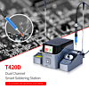AiXun T420D 200W T245 / T210 / T115 High-precision Intelligent Double Soldering Station (Only Ground Shipping)