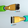 MIJING Pad Cleaning Sideburns Brush (2 Pcs)