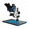 Kaisi TX-350S Trinocular Stereo Microscope 7X-50X Magnification with Base Plate (Only Ground Shipping)