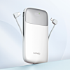 LDNIO PQ20 Power Bank with Digital Display (WHITE) (20000 mAh / 22.5W) (Only Ground Shipping)
