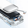 LDNIO PQ20 Power Bank with Digital Display (WHITE) (20000 mAh / 22.5W) (Only Ground Shipping)
