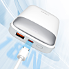 LDNIO PQ20 Power Bank with Digital Display (WHITE) (20000 mAh / 22.5W) (Only Ground Shipping)