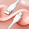 LDNIO LS841 USB A-C Fast Charging Data Cable (3ft) (25W) (Only Ground Shipping)