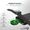Esoulk Convenient Magnetic Wireless Charger for Smart Watch - BLACK (Only Ground Shipping)