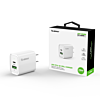 Esoulk USB C+A PD/QC Wall Adapter (20W) (WHITE) (Only Ground Shipping)