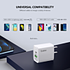 Esoulk USB C+A PD/QC Wall Adapter (20W) (WHITE) (Only Ground Shipping)