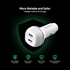 Esoulk EK2004 Dual USB C Car Charging Plug (WHITE) (60W) (Only Ground Shipping)