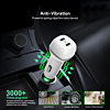 Esoulk EK2004 Dual USB C Car Charging Plug (WHITE) (60W) (Only Ground Shipping)