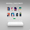 Esoulk EP24 Universal Power Bank (3000 mAh / 5W) (WHITE) (Only Ground Shipping)