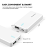 Esoulk EP24 Universal Power Bank (3000 mAh / 5W) (WHITE) (Only Ground Shipping)