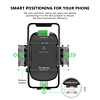Esoulk EH39 Wireless Charging Air Vent Car Holder (BLACK) (15W) (Only Ground Shipping)