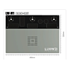 LuoWei LW-M1 Microscope Tin Planting Platform with Silicone Pad / BLACK (Only Ground Shipping) (Not Returnable)