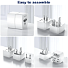LDNIO Z4 6A Universal Plug Max (WHITE) (Only Ground Shipping)
