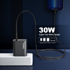 Esoulk EA22 USB-C Fast Wall Charger (BLACK) (30W) (Only Ground Shipping)