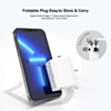 Esoulk USB C PD Fast Wall Charger (30W) (WHITE) (Only Ground Shipping)