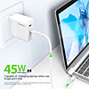 Esoulk PD Dual USB-C Wall Charger (45W) (WHITE) (Only Ground Shipping)