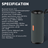 LDNIO BTS13 BT Bass Mini Waterproof Portable 5.3 Bluetooth Speaker (2000 mAh) (Only Ground Shipping)