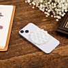 Silicone Suction Cup Phone Holder - WHITE (Only Ground Shipping)
