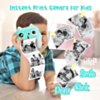 SNAP'Z Instant Print Digital Camera (12 Mpx) with Sticker Roll (BLUE) (Only Ground Shipping)
