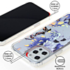 Flower Print Design Hard Clear Case - G103 for iPhone 12 Pro Max (Only Ground Shipping)