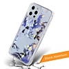 Flower Print Design Hard Clear Case - G103 for iPhone 12 Pro Max (Only Ground Shipping)