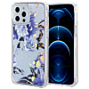 Flower Print Design Hard Clear Case - G103 for iPhone 12 Pro Max (Only Ground Shipping)