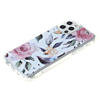 Flower Print Design Hard Clear Case - G104 for iPhone 12 Pro Max (Only Ground Shipping)
