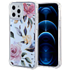 Flower Print Design Hard Clear Case - G104 for iPhone 12 Pro Max (Only Ground Shipping)
