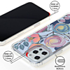 Flower Print Design Hard Clear Case - G105 for iPhone 12 Pro Max (Only Ground Shipping)