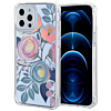 Flower Print Design Hard Clear Case - G105 for iPhone 12 Pro Max (Only Ground Shipping)