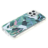 Flower Print Design Hard Clear Case - G97 for iPhone 12 Pro Max (Only Ground Shipping)