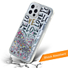 Liquid Quicksand Glitter Cover Case - Style 1 for iPhone 12 Pro Max (Only Ground Shipping)