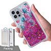 Liquid Quicksand Glitter Cover Case - Style 4 for iPhone 12 Pro Max (Only Ground Shipping)