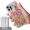 Liquid Quicksand Glitter Cover Case - Style 8 for iPhone 12 Pro Max (Only Ground Shipping)