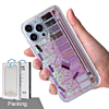 Liquid Quicksand Glitter Cover Case - S12 for iPhone 7 / 8 (Only Ground Shipping)