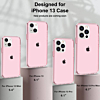Ultra Glossy Protector Case - CLEAR PINK for iPhone 13 Pro (Only Ground Shipping)