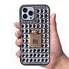 Crystal Stones Case with Perfume Adornment - CLEAR for iPhone XR (Only Ground Shipping)