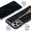Crystal Stones Case with Paris Adornment - BLACK for iPhone 8P / 7P (Only Ground Shipping)