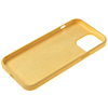 Soft Solid Silicone Case (Full Buttom Cover) - YELLOW for iPhone 13 Pro Max (Only Ground Shipping)