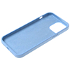 Soft Solid Silicone Case (Full Buttom Cover) - LIGHT BLUE for iPhone 13 Pro Max (Only Ground Shipping)