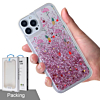Liquid Quicksand Glitter Cover Case - Style 6 for iPhone 12 Pro Max (Only Ground Shipping)