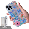 Liquid Quicksand Glitter Cover Case - M4 for iPhone 12 Pro Max (Only Ground Shipping)