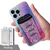 Liquid Quicksand Glitter Cover Case - L14 for iPhone 12 Pro Max (Only Ground Shipping)