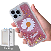 Liquid Quicksand Glitter Cover Case - L15 for iPhone 12 Pro Max (Only Ground Shipping)
