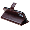 iPhone 13 Mini Leather Wallet Case with Card Slot - BROWN (Only Ground Shipping)
