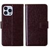 Mini Leather Wallet Case with Card Slot - BROWN for iPhone 8 / 7 (Only Ground Shipping)